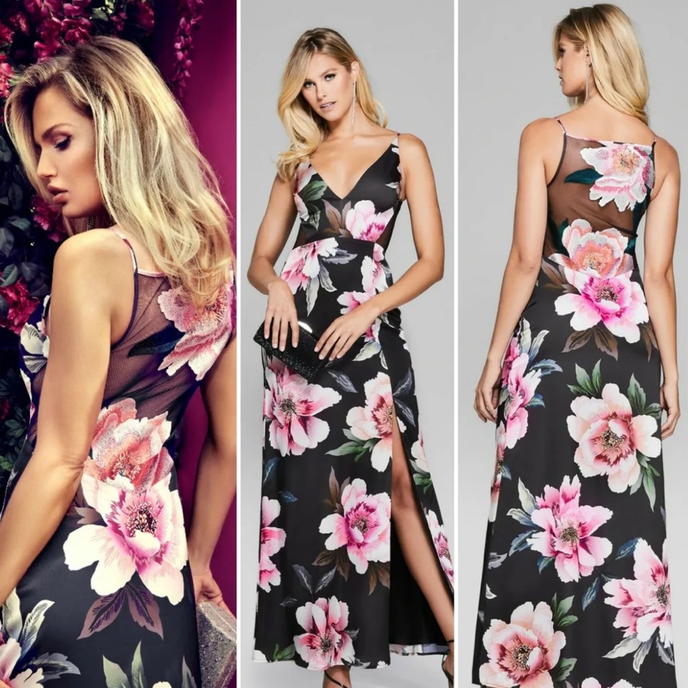 Guess Marciano flower pattern dress